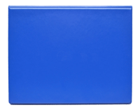 blue sealed vinyl award holder